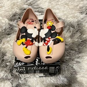 Mini Melissa Blush Minnie- Disney - size 11 - NEW
